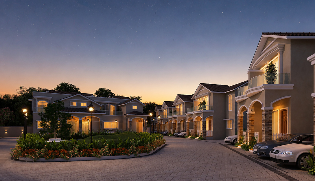 The resort, from the outside — 21 Enclave, Karjat