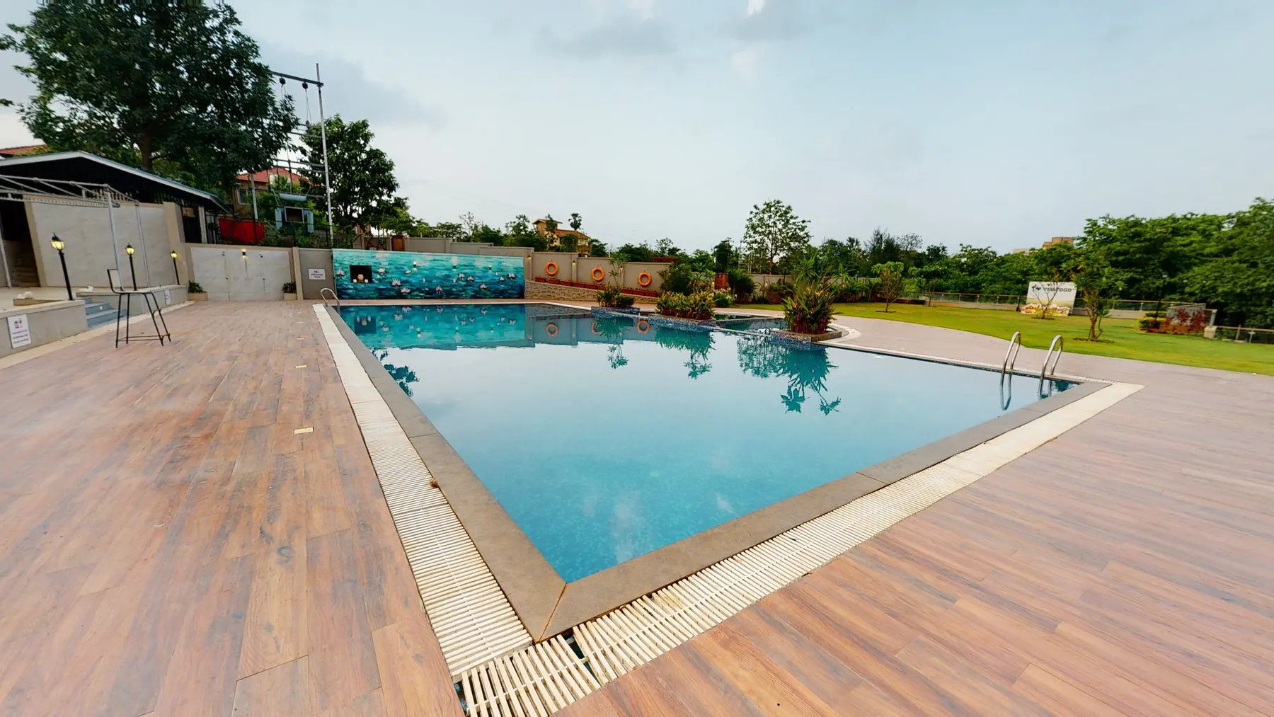 Poolside — 21 Enclave, Karjat